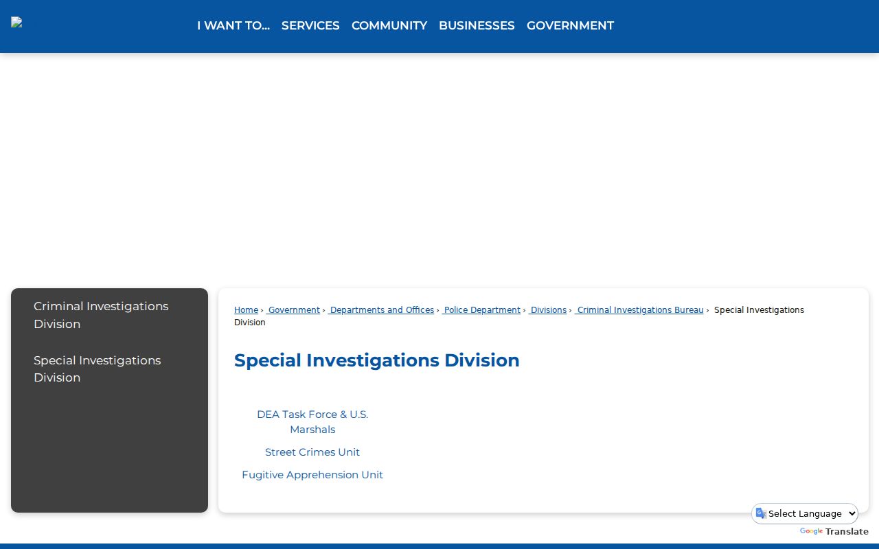 Portsmouth Police Special Investigations and Fugitive Apprehension units