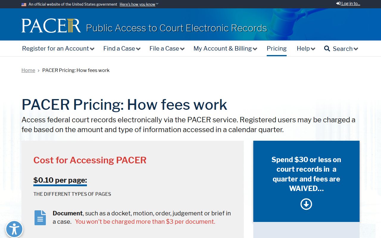 Portsmouth federal arrest warrant case research through PACER public access
